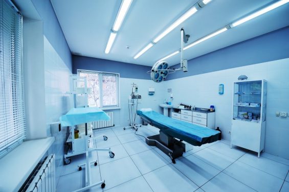 beautiful interior of a surgical operating