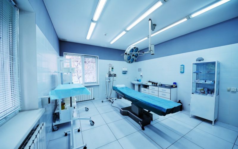 beautiful interior of a surgical operating