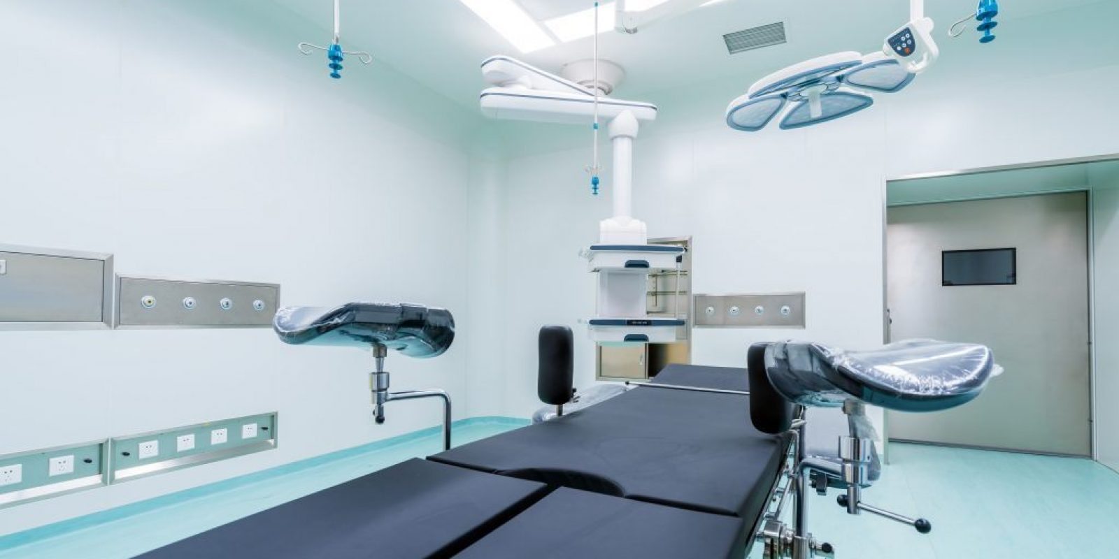Interior of operating room in modern clinic