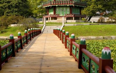 Korean palace pagoda