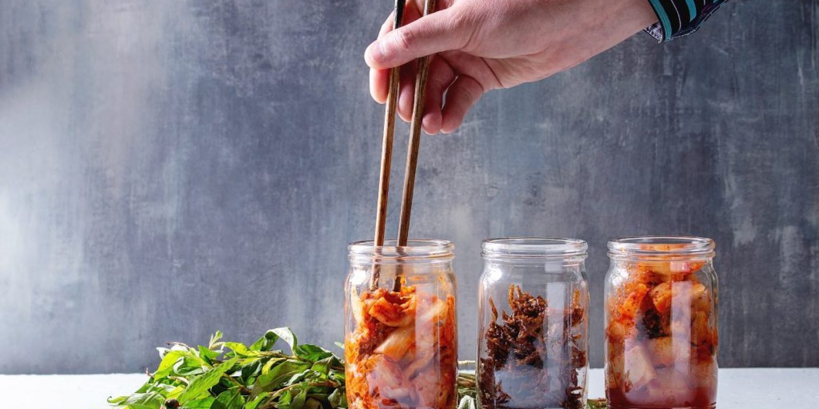 Korean appetizer kimchi
