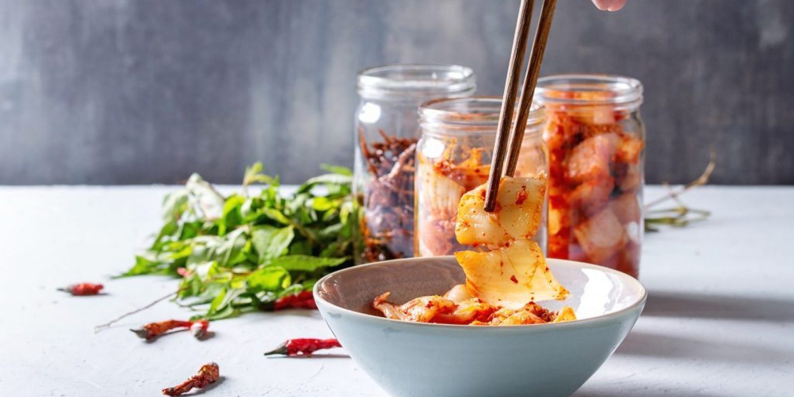 Korean appetizer kimchi