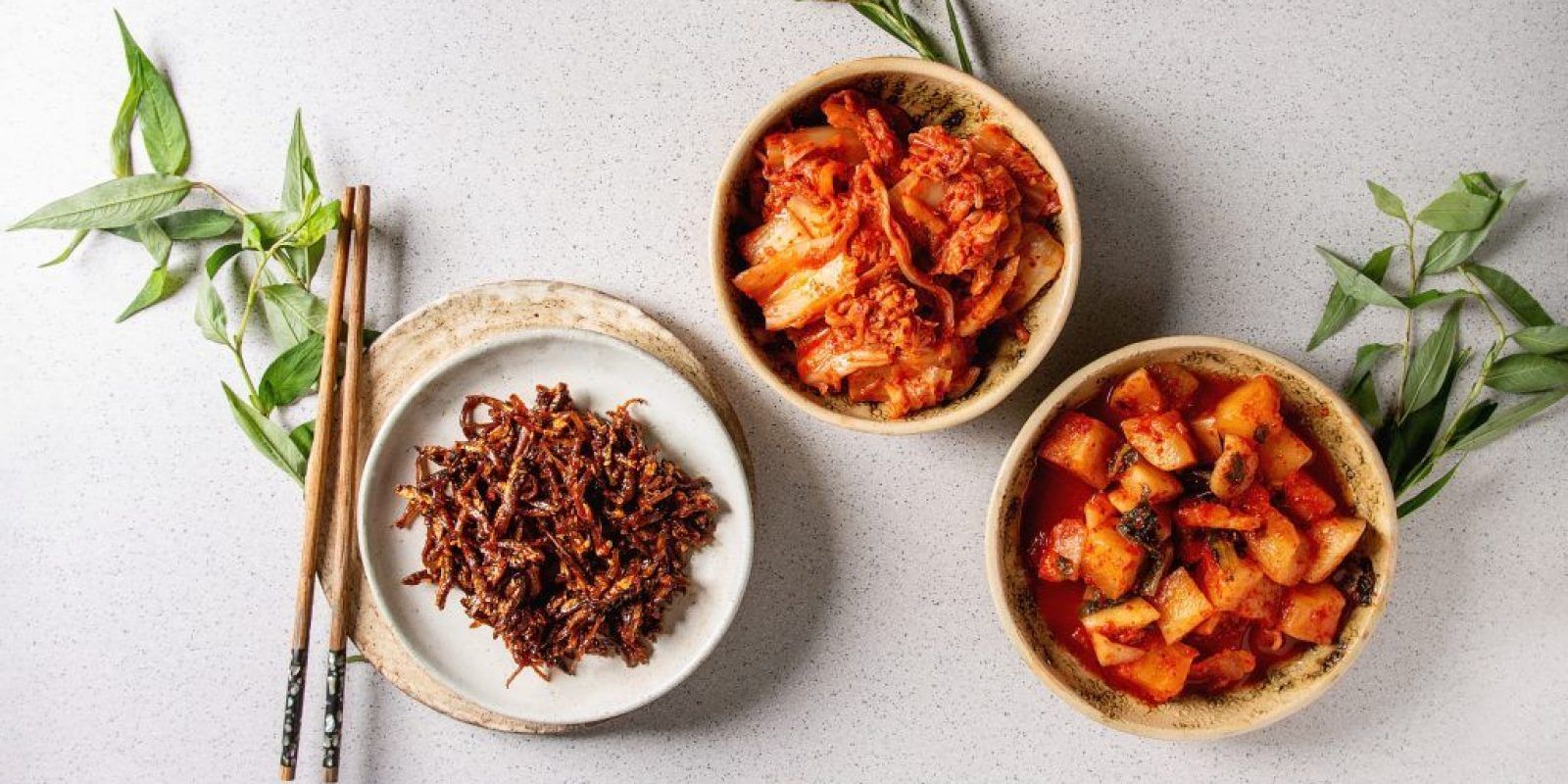 Korean appetizer kimchi