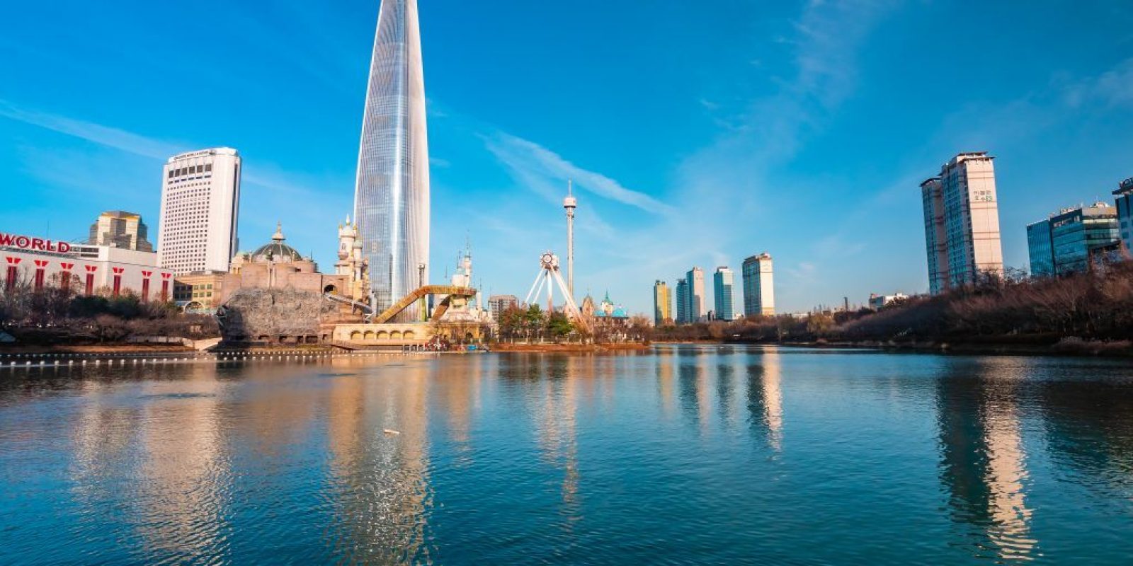 Seoul, South Korea : 8 December 2018 Beautiful architecture buil